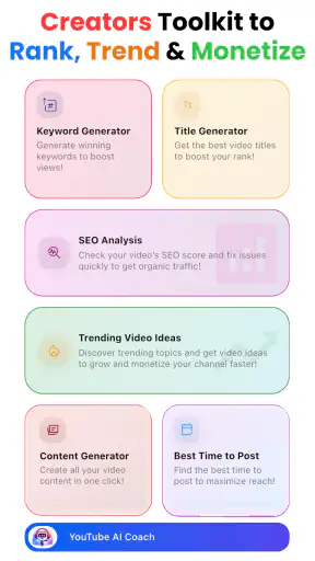 SEO Tools Grow Channel & Video screenshot