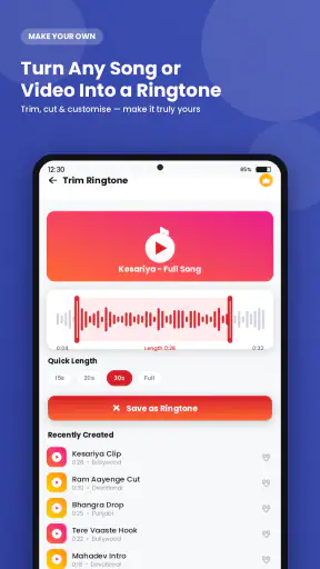 Set Hello Tune Caller Ringtone screenshot