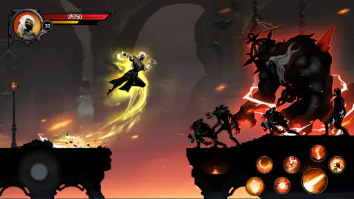 Shadow Knight: Ninja Game War screenshot