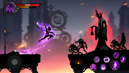 Shadow Knight: Ninja Game War screenshot
