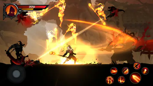 Shadow Knight: Ninja Game War screenshot