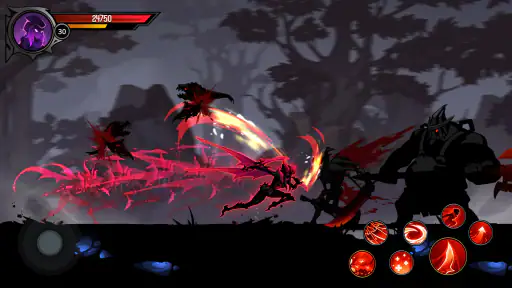 Shadow Knight: Ninja Game War screenshot