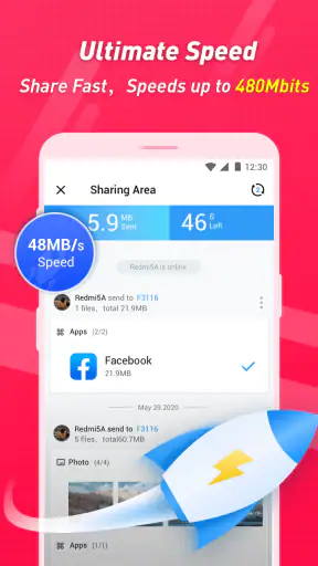 ShareKaro Lite: File Share App screenshot