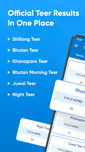 Shillong Teer Results screenshot