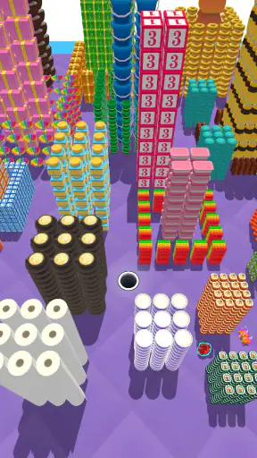 Shoppin' Drop - Hole Puzzle screenshot