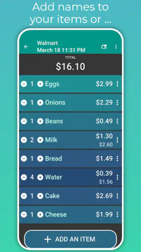 Shopping Calculator screenshot