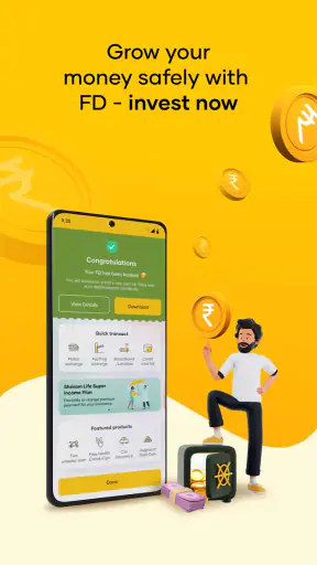 Shriram One: FD, UPI, Loans screenshot
