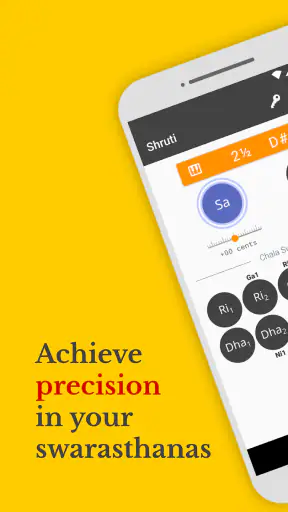 Shruti Carnatic Tuner screenshot