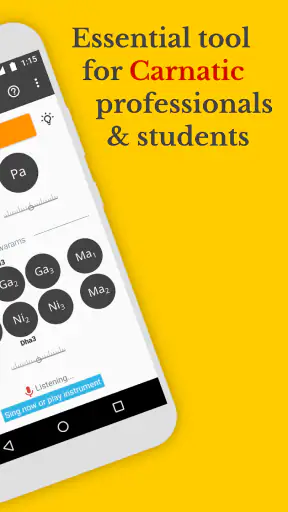 Shruti Carnatic Tuner screenshot