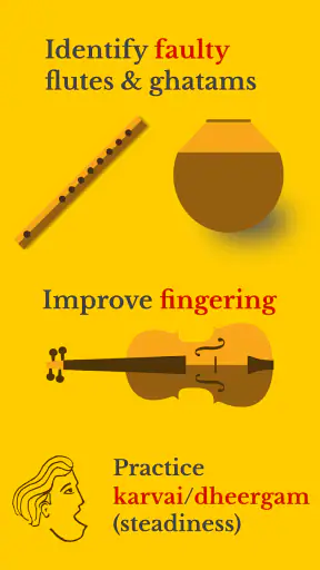 Shruti Carnatic Tuner screenshot