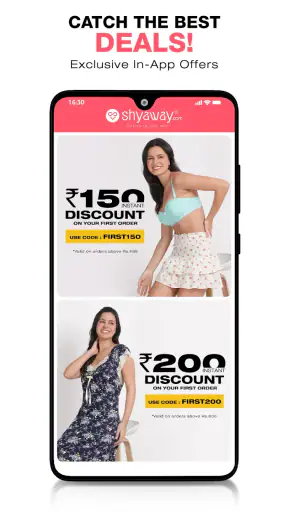 Shyaway: Lingerie Shopping App screenshot