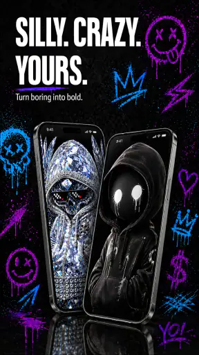 Silly Crazy Smiles Wallpapers screenshot