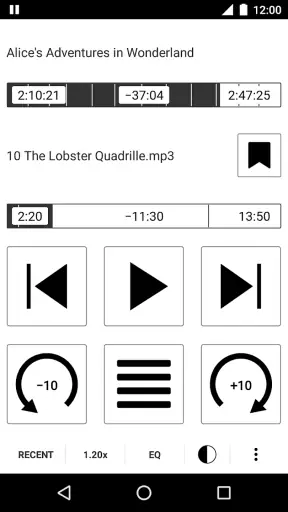 Simple Audiobook Player + screenshot