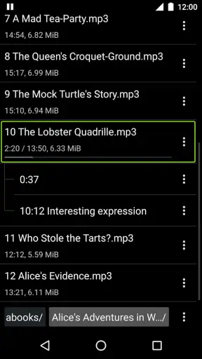 Simple Audiobook Player + screenshot