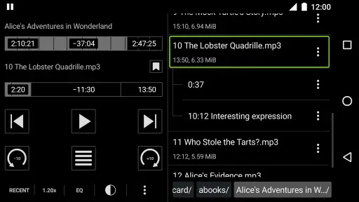 Simple Audiobook Player + screenshot