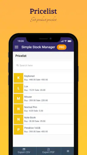 Simple Stock Manager Pro screenshot