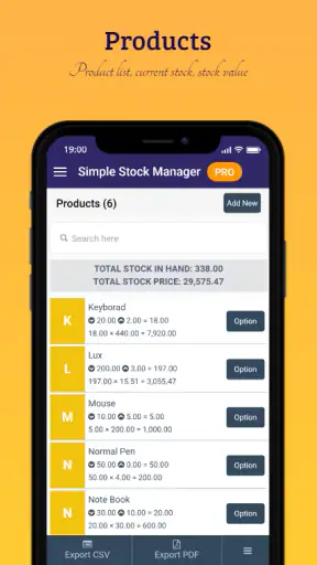 Simple Stock Manager Pro screenshot