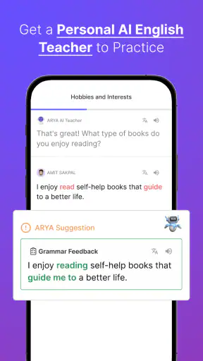MySivi AI: इंग्लिश स्पीकिंग ऐप screenshot