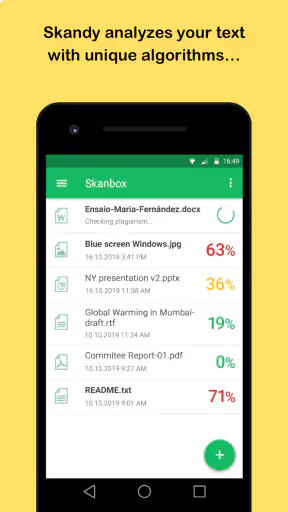 Skandy Plagiarism Checker screenshot