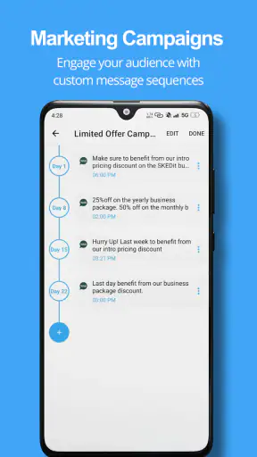 SKEDit: Auto Message Scheduler screenshot