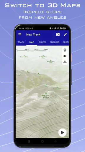 Ski Tracks Lite & GPS Maps screenshot