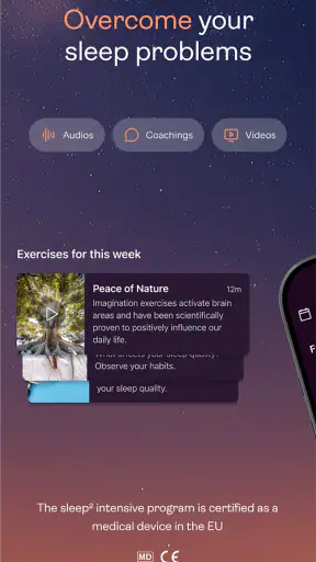sleep स्लीप ट्रैकर और विश्लेषण screenshot