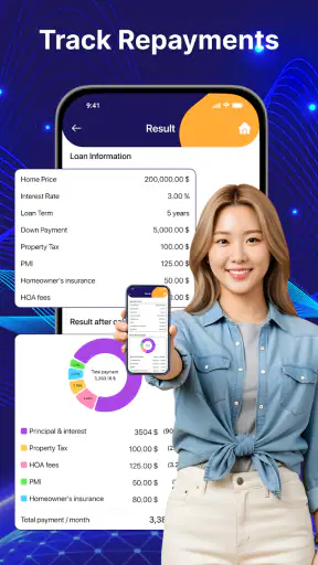 Smart Finance: Loan Calculator screenshot