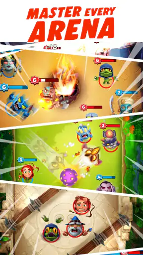 Smashing Four: 1v1 लड़ाई कार्ड screenshot