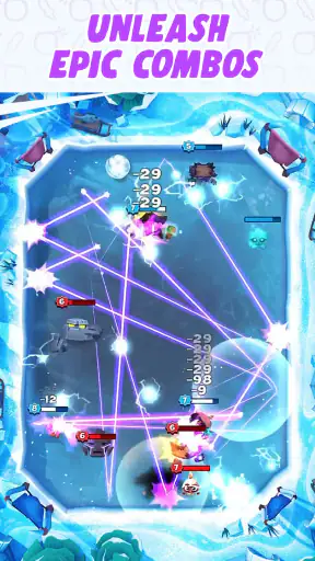 Smashing Four: 1v1 लड़ाई कार्ड screenshot