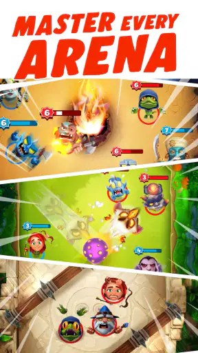 Smashing Four: 1v1 लड़ाई कार्ड screenshot
