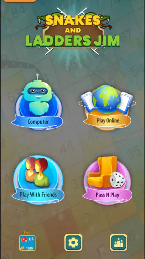 snakes and ladders Jim Game screenshot