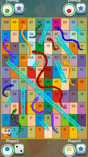 snakes and ladders Jim Game screenshot