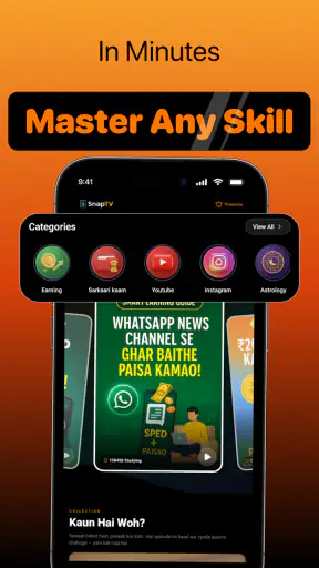 SnapTV: Micro Learning & Shows screenshot