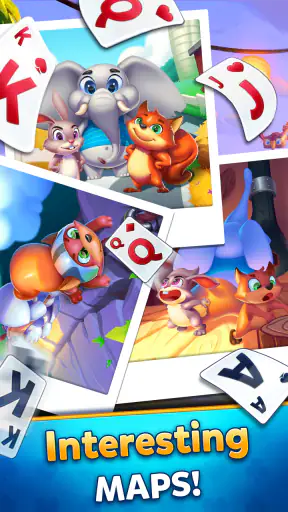 Solitaire Tripeak Travel screenshot