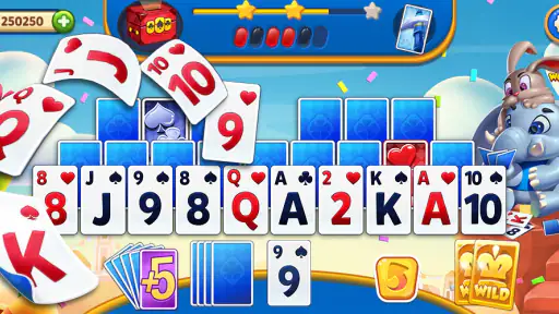 Solitaire Tripeak Travel screenshot