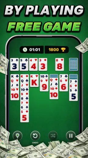Solitaire - Win Real Cash screenshot