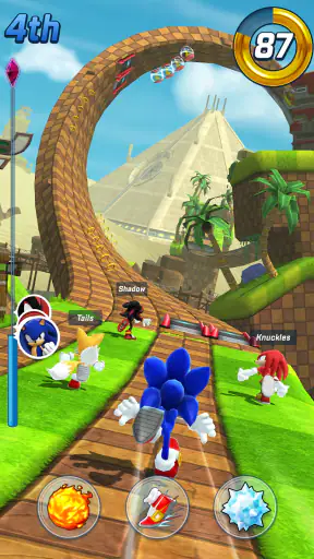 Sonic Forces: PvP रेस screenshot