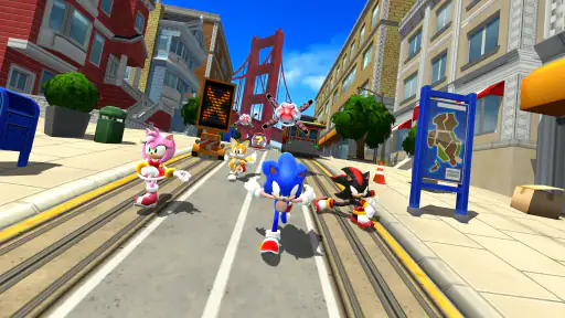 Sonic Forces: PvP रेस screenshot