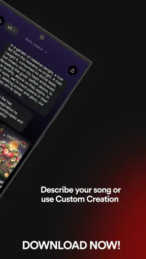 Soundverse - AI Song Generator screenshot