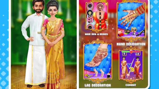 दक्षिण भारतीय शादी का मज़ा screenshot