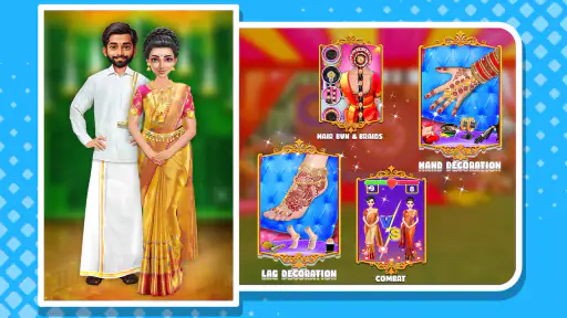 दक्षिण भारतीय शादी का मज़ा screenshot