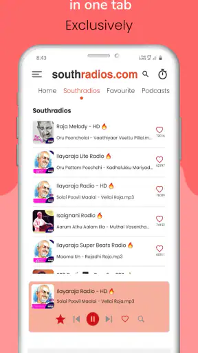 Southradios Tamil FM Radio HD screenshot