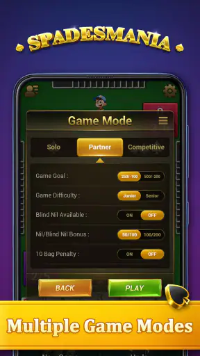 Spades Solitaire - ताश के खेल screenshot
