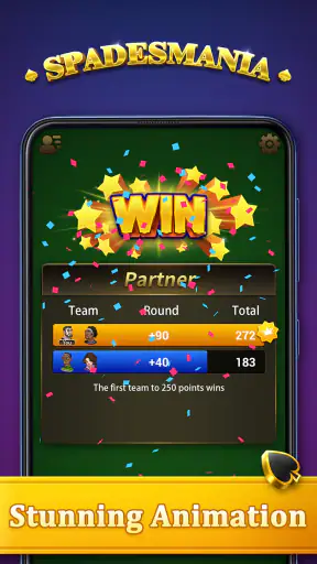 Spades Solitaire - ताश के खेल screenshot