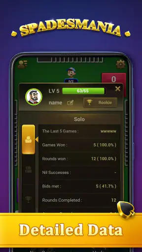 Spades Solitaire - ताश के खेल screenshot
