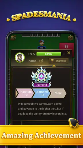 Spades Solitaire - ताश के खेल screenshot