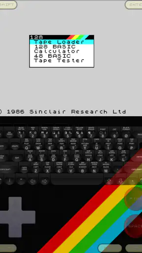 Speccy+ ZX Spectrum Emulator screenshot