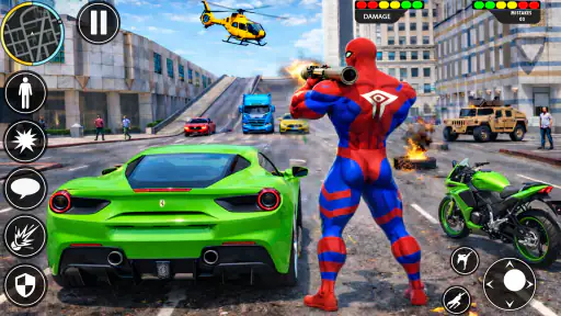 Speed Hero: Flying Spider Hero screenshot