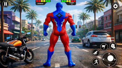Speed Hero: Flying Spider Hero screenshot