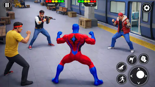 Speed Hero: Flying Spider Hero screenshot